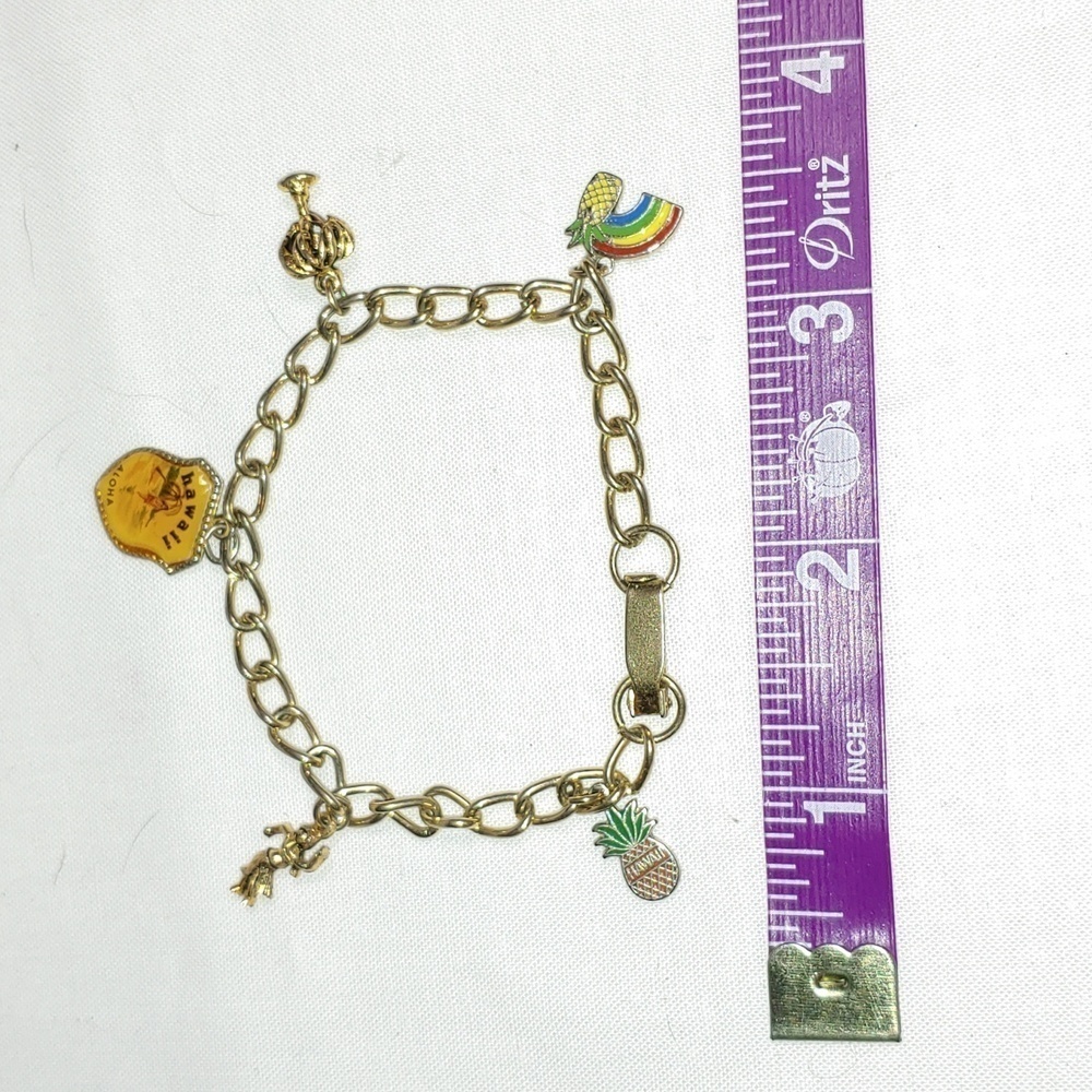 Vintage Hawaii charm bracelet